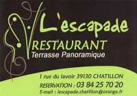 Restaurant L'Escapade &eacute; Chatillon sur Ain